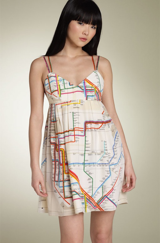 NYC-Subway-Map-Dress